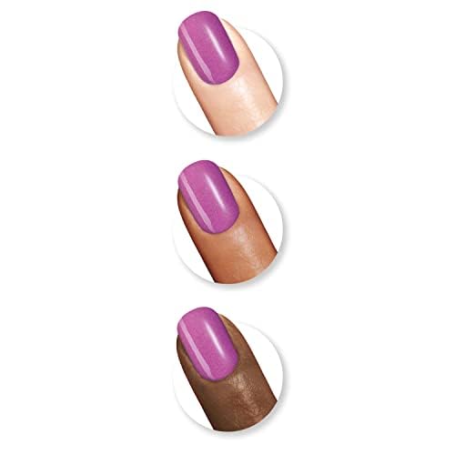 Sally Hansen Miracle Gel™, Hunger Flames, Long Lasting, Gel-Like Formula, No UV Lamp Needed, Purple Nail Polish