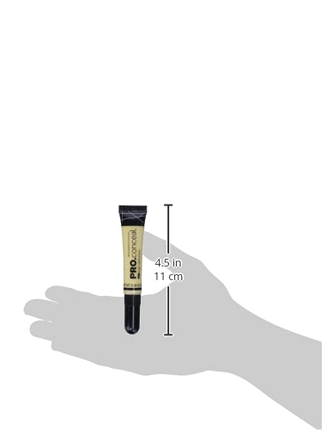 L.A. Girl Pro Conceal HD Concealer, Light Yellow 0.28 Ounce