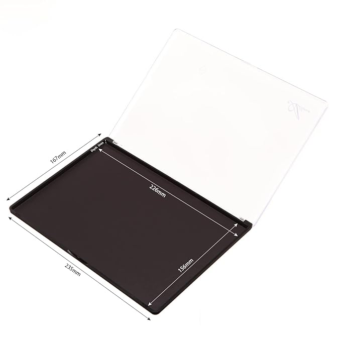 XL Large Empty Magnetic Transparent Plastic Eyeshadow Makeup