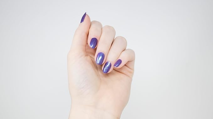Pacifica Natural Nail Polish – Plant Magic Blue Glitter Nail Polish - Plant Based, Non-Toxic & Clinically Tested - Lasting Colors, Chip-Resistant, Clean Beauty, Dermatologist Approved Tourmaline Stone