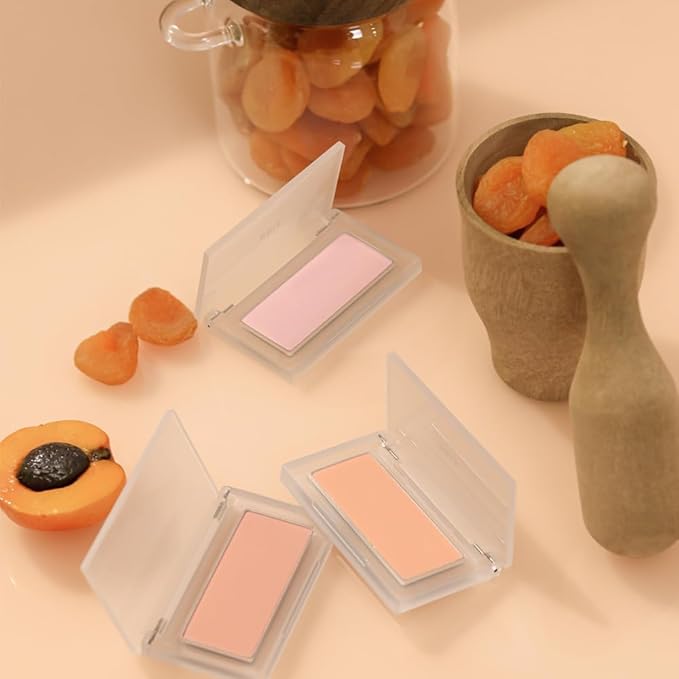 BBIA Ready To Wear Powder Cheek Blush 3 Color โ Buildable & Blendable Soft Blush for Cheeks, Matte & Shimmery Finish, Lightweight, Long-Lasting, Vegan, Korea Face Makeup, 0.19oz (01 POWDER PINK)
