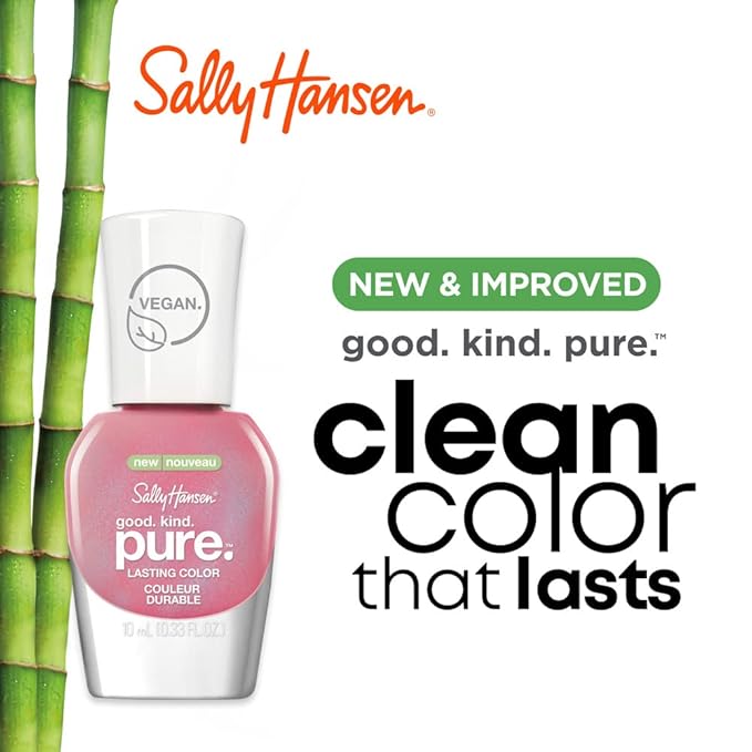 Sally Hansen Good.Kind.Pure Geode to Joy Collection - Nail Polish - Love You Lotus - 0.33 fl oz