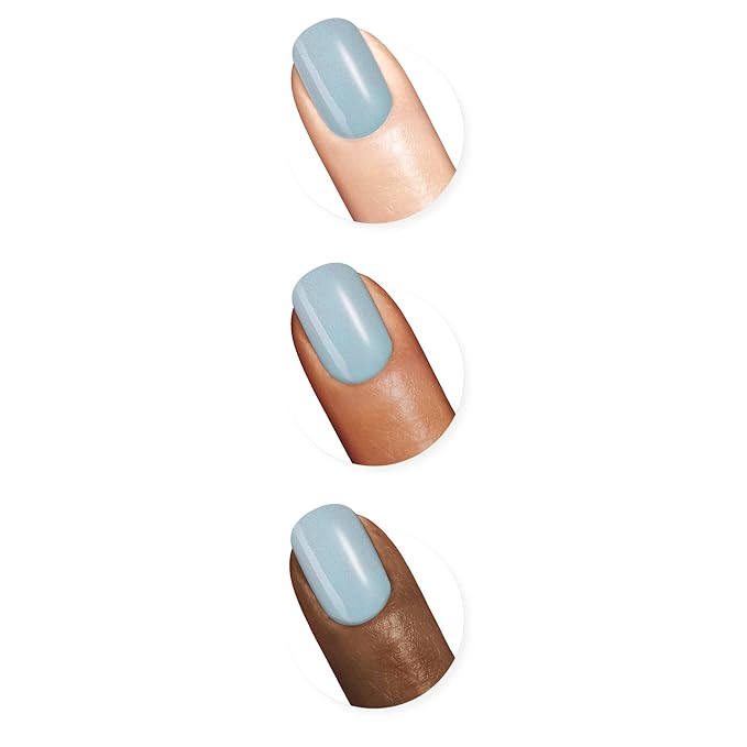 Sally Hansen Miracle Gel™, Lets Get Digtl, Long Lasting, Gel-Like Formula, No UV Lamp Needed, Blue Nail Polish