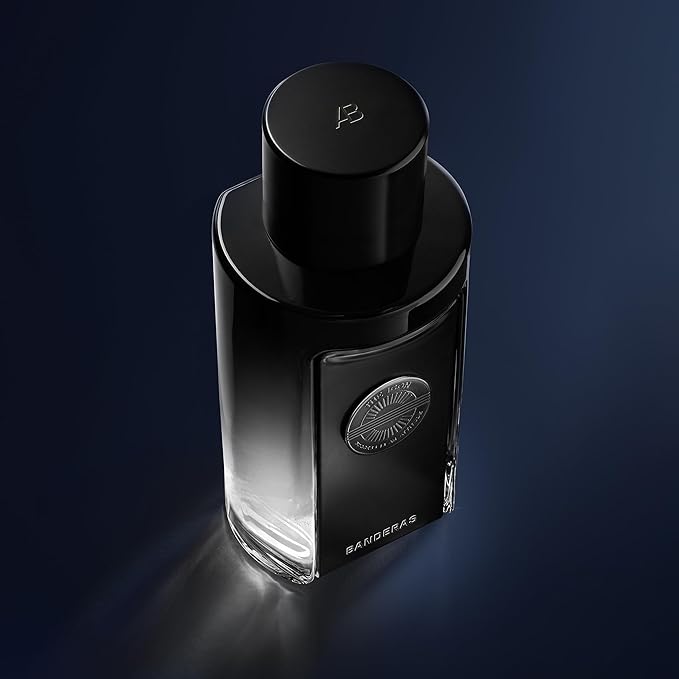 Antonio Banderas Bandera Perfumes - The Icon - Eau de Parfum for Men - Long Lasting - Virile, Elegant, Trendy and Sexy Scent - Wood, Amber, and Sandalwood Notes - Ideal for Special Events - 6.8 Fl Oz