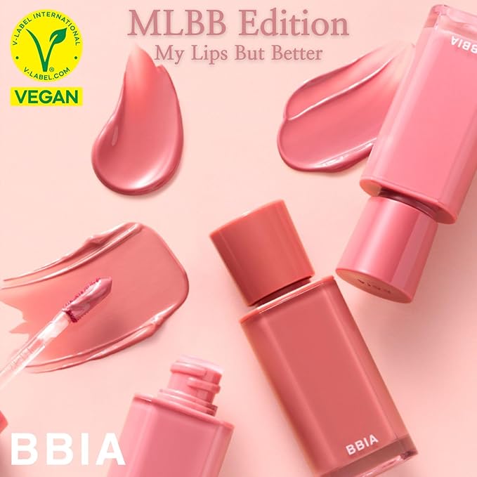 BBIA Glow Lip Tint โ Lip Plumping, Volumizing Glossy & Glowy Lip Stain Naturally Moisturizing Comfortable Texture Lightweight Long-Lasting Vivid Color Non-Sticky Non-Dry Korean (14 DAILY, Pack of 1)