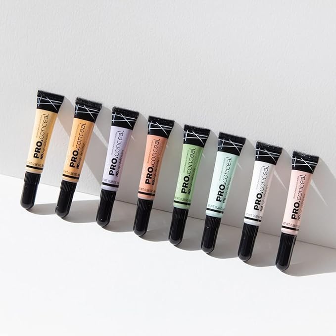 L.A. Girl Pro Conceal HD Concealer, Light Yellow 0.28 Ounce