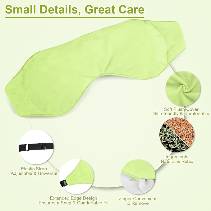 Weighted eye mask for sleeping,