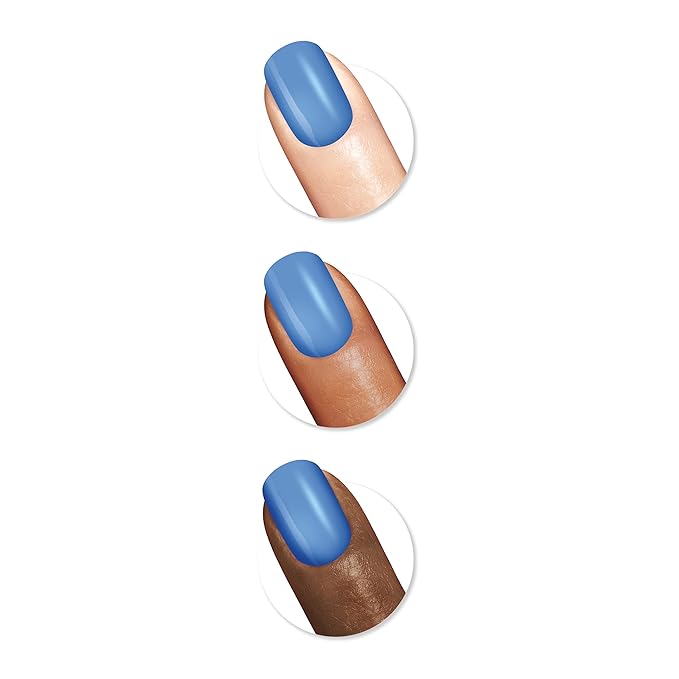Sally Hansen Miracle Gel™, Oaseas, Long Lasting, Gel-Like Formula, No UV Lamp Needed, Blue Nail Polish