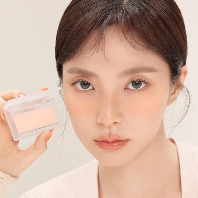 BBIA Ready To Wear Powder Cheek Blush 3 Color โ Buildable & Blendable Soft Blush for Cheeks, Matte & Shimmery Finish, Lightweight, Long-Lasting, Vegan, Korea Face Makeup, 0.19oz (01 POWDER PINK)