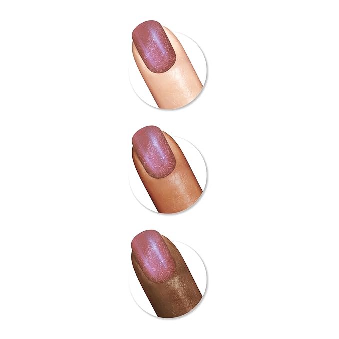 Sally Hansen Miracle Gel™, Summer Camp Cozy Cabin, Long Lasting, Gel-Like Formula, No UV Lamp Needed, Purple Nail Polish