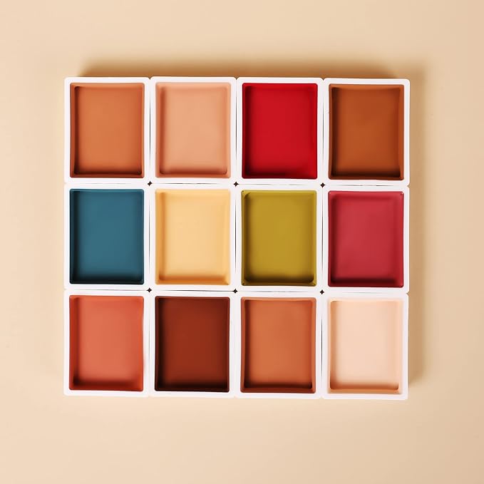 Alcohol Palette Refill Pans - Skin Tones -