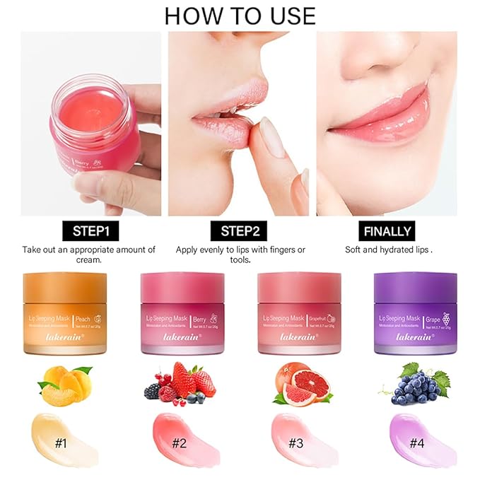 Sleeping Lip Mask, Long-Lasting Nourish &
