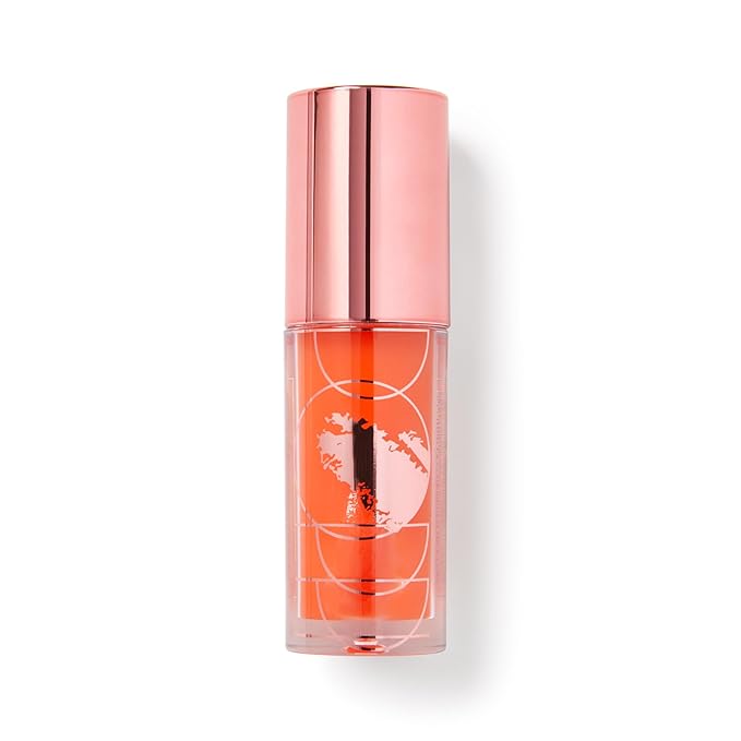 Dreamy Gleamy Tinted Lip Oil, Moisturizing, Shiny, Cruelty-Free, Vegan, Hydrating, Non-Sticky Tinted Lip Gloss, 5ml (Read My Mind)