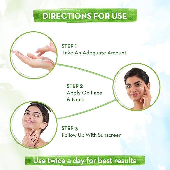 MAMAEARTH Ubtan Oil-Free Face Moisturizer for Radiant Skin | Enriched with Saffron & Turmeric | Long-Lasting Hydration & Non-Sticky Moisturization | 2.71 Fl Oz (80ml)