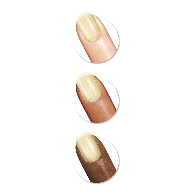 Sally Hansen Miracle Gel™, Pearls Diving for Treasure, Long Lasting, Gel-Like Formula, No UV Lamp Needed, Yellow Nail Polish