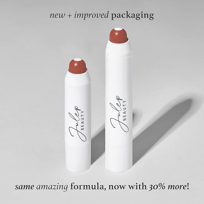 Julep It's Balm Tint of Color Lip Balm - Rosewood Nude | Hydrating Lip Color with Vitamin E Core | Natural Gloss Finish | Vegan & Cruelty-Free