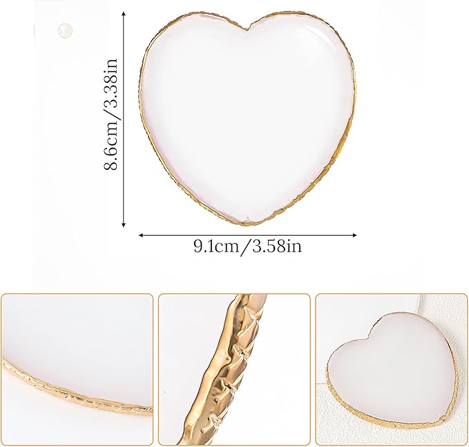 Resin Nail Art Palette, Makeup Palettes Nail Mixing