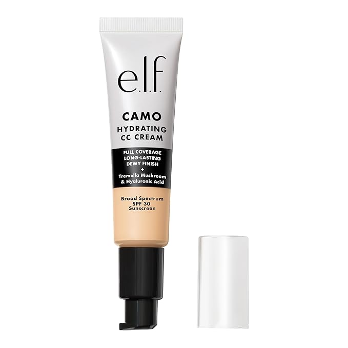 e.l.f. Hydrating Camo CC Cream, SPF 30, Color 125 C