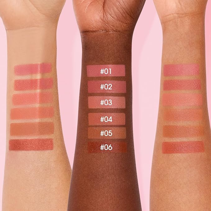 Jolilab Liquid Blush - High Pigment, Long - Lasting, Buildable Color for a Natural Glow(04#)