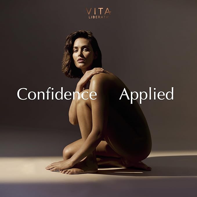 VITA LIBERATA Fabulous Gradual Tanning Lotion - Buildable Formula, Sun-Kissed Tan, Untinted For Minimal Transfer, Lasting Finish, Formulated with Hyaluronic Acid, 6.76 lf.oz