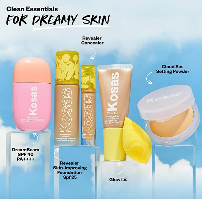 Kosas Cloud Set Face Setting Powder | Smoothing (Sheer Porcelain)