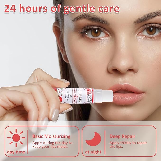 16 Pack Lip Balm, 100% Natural