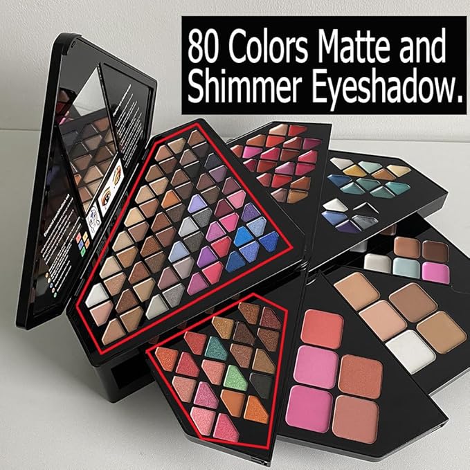 130 Color All In One Makeup Gift Set