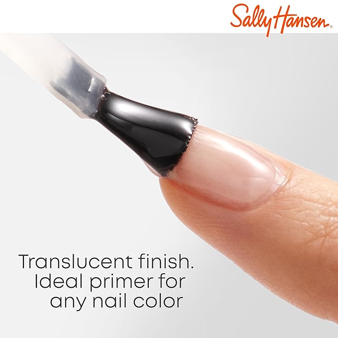 Sally Hansen Miracle Gel Nail Polish Shiny Top Coat Miracle Gel Color Grip Primer, 0.5 fl oz