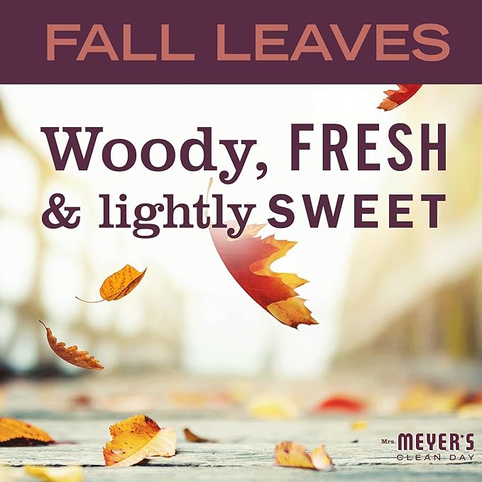 MRS. MEYER'S CLEAN DAY Liquid Hand Soap, Fall Leaves Scent, 12.5 fl oz (Pack of 1)