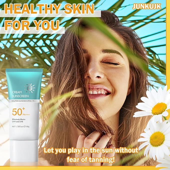 Sunscreen Lotion Stick,Moisturizing Face Sunscreen Lotion SPF 50+ PA+++