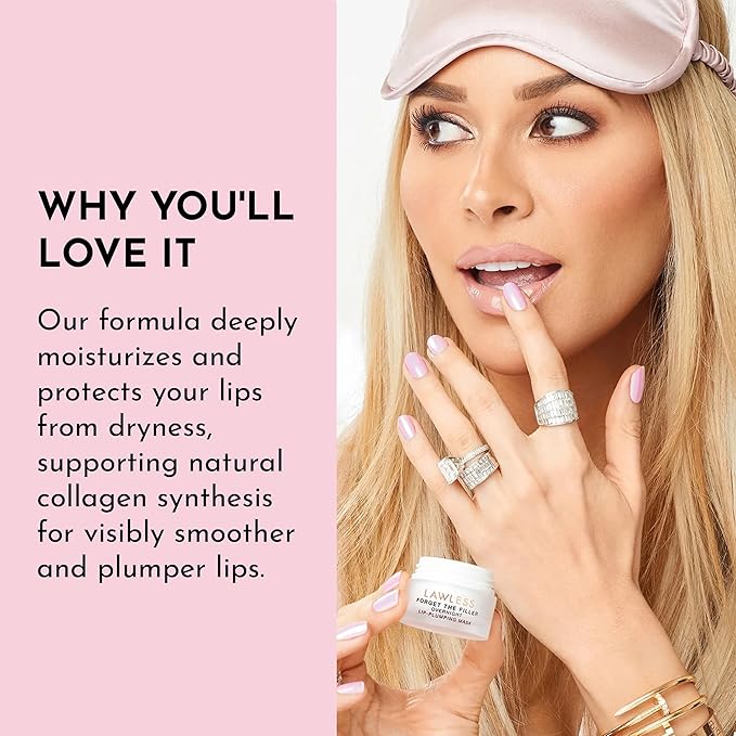LAWLESS Forget the Filler Lip Mask oz