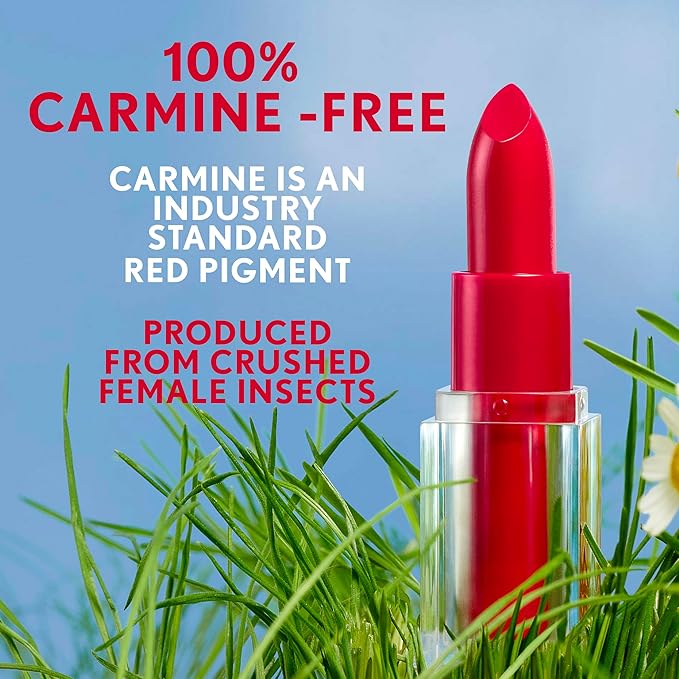COVERGIRL Clean Lip Color, Sunny Days, Satin Finish, Squalane, Avocado & Aloe, Carmine-Free, Non-Drying, 0.12oz