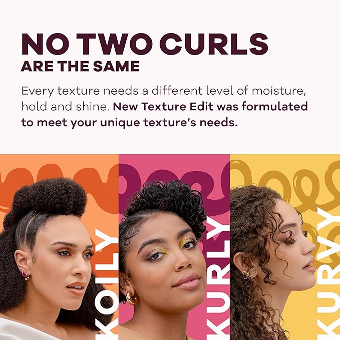 Eco Style, Texture Edit, Koily Shine Hyper Gloss Serum for Type 4 curly hair - A nourishing, sulfate-free rich oil that provides a natural glow and frizz control for kinky curly hair. 6 oz