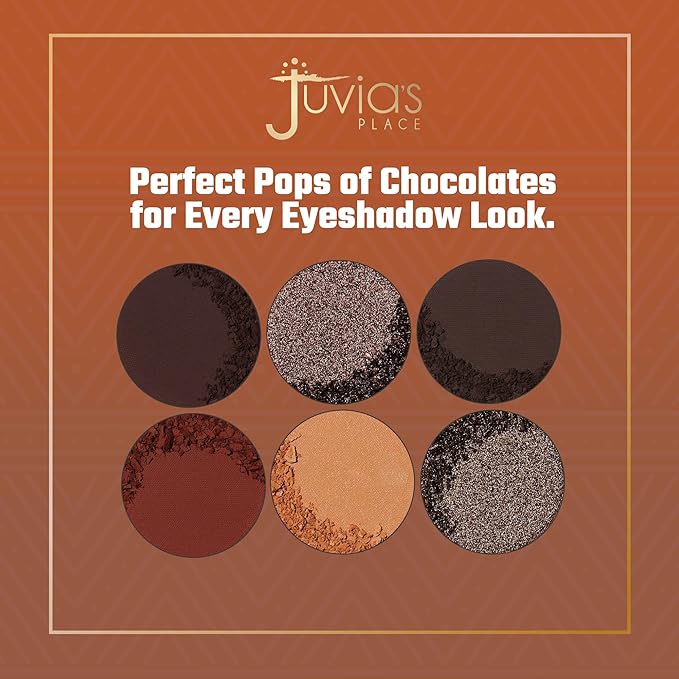 Juvia's Place Palette The Chocolates - Tan, Auburn,