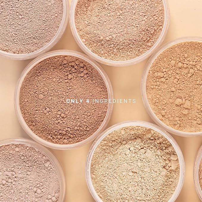 Mineral Powder Foundation - Longwear, Lightweight, Smooth Powde 25 oz