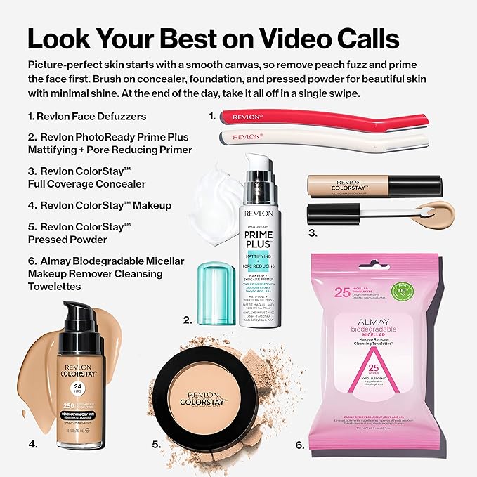Revlon ColorStay Concealer, Longwearing Full Coverage Color Correcting Makeup, 028 Oat, 0.21 oz