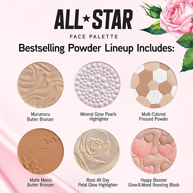 Physicians Formula All-Star Face Palette, Velvety-Smooth Buildable &