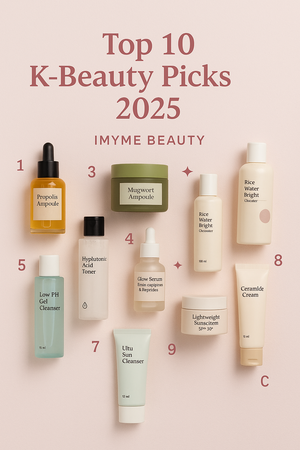 Top 10 Must-Have Korean Beauty Products in 2025