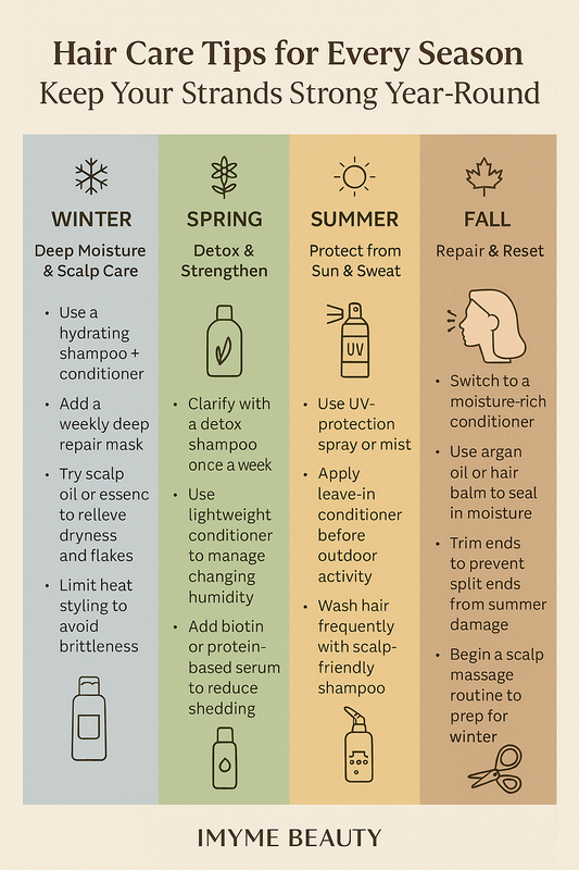 Hair Care Tips for Every Season: Keep Your Strands Strong Year-Round