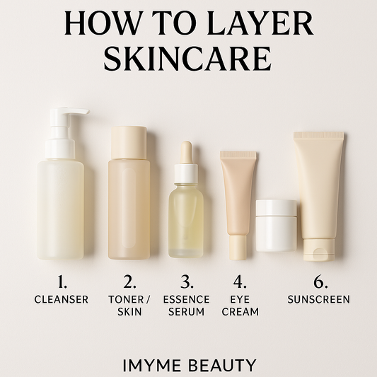 How to Layer Skincare Products the Right Way