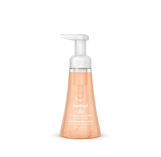 Method Foaming Hand Wash, Sandalwood + Cedar, 10 fl oz, 3 pack