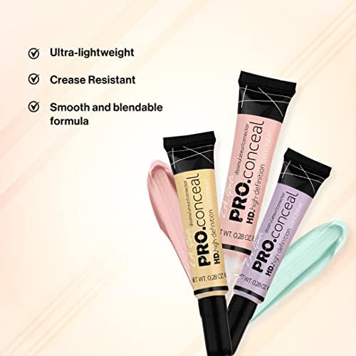 LA Girl Pro Coneal HD. High Definiton Concealer pc Highlighter) 0.28 oz
