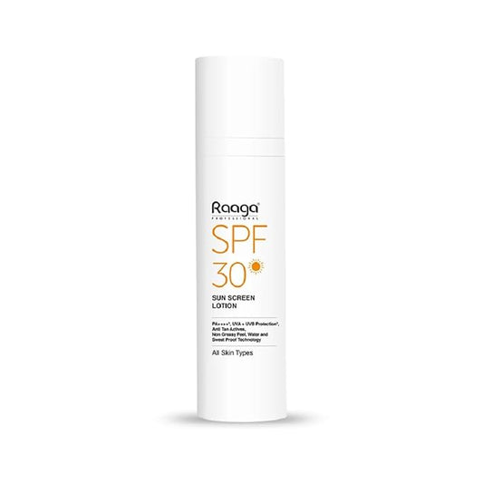 SPF 30 Sunscreen Lotion | 1.86 Fl Oz (55 ml) | with Broad Spectrum UVA & UVB Rays Protection | Waterproof & Non Greasy Sunblock Lotion