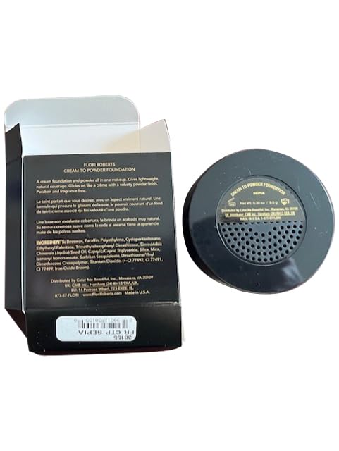 Cream To Powder Foundation by Flori Roberts, Full 0.30 oz