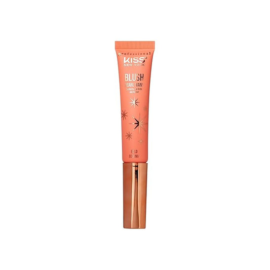 Kiss New York Professional Pearl Liquid Blush Beauty (Bold Begonia)