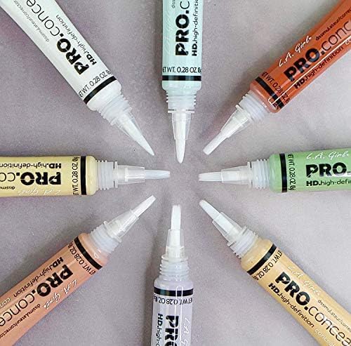 L.A. Girl Pro Conceal HD Concealer, Light Yellow 0.28 Ounce