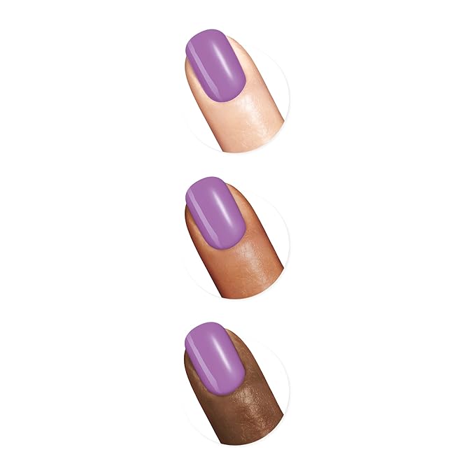 Sally Hansen Miracle Gel™, Violet Voltage, Long Lasting, Gel-Like Formula, No UV Lamp Needed, Purple Nail Polish