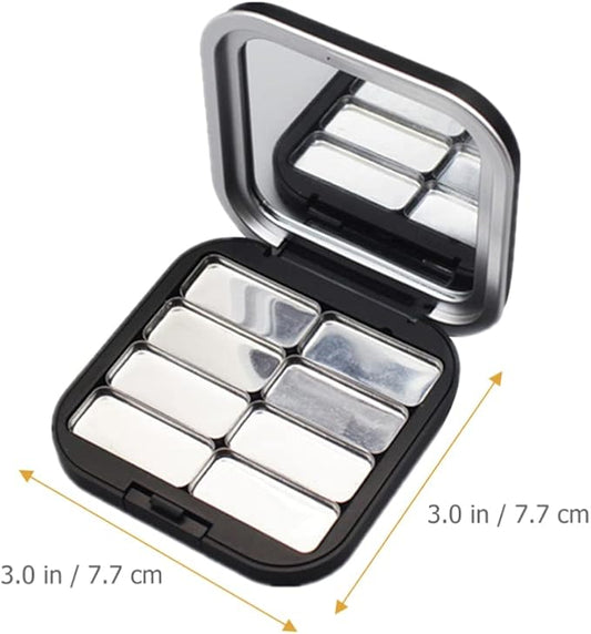 Beaupretty 2pcs Empty Lipstick Palette DIY Lipstick Lip