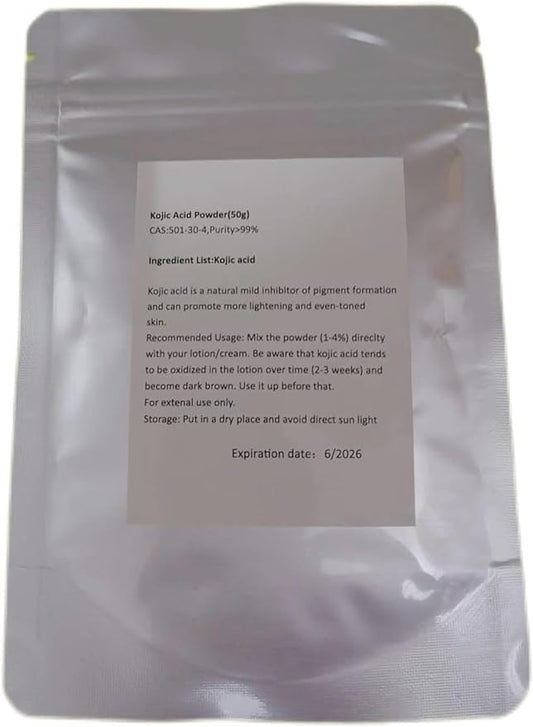kojic acid pure powder DIY Cosmetics Same Day