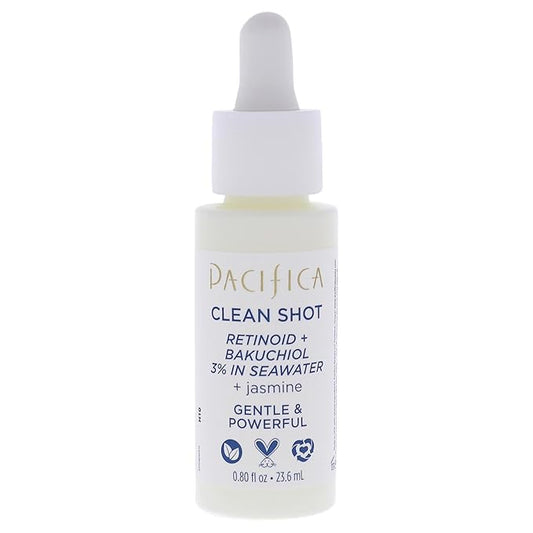Pacifica Clean Shot Retinoid and Bakuchiol 3 Percent 0.8 oz